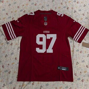 NFL New Red 49ers #97 Nick Bosa Red Jersey